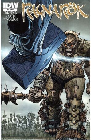 Ragnarok (IDW) 3 published by IDW with cover art by Walt Simonson