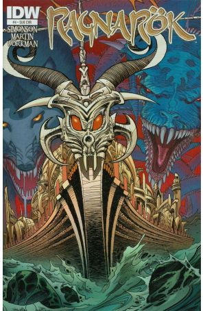 Ragnarok (IDW) 4A published by IDW with cover art by Walt Simonson