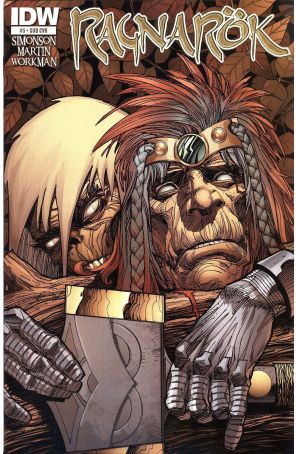 Ragnarok (IDW) 5A published by IDW with cover art by Walt Simonson