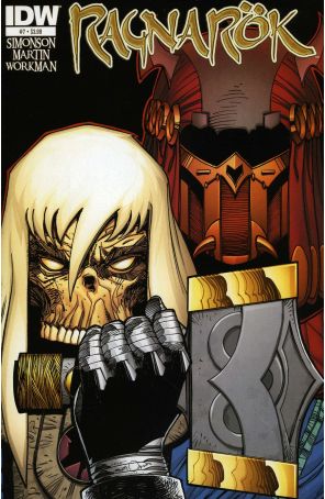 Ragnarok (IDW) 7 published by IDW with cover art by Walter Simonson