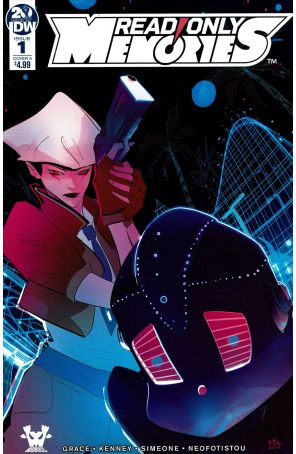 Read Only Memories 1A published by IDW with cover art by Stefano Simeone