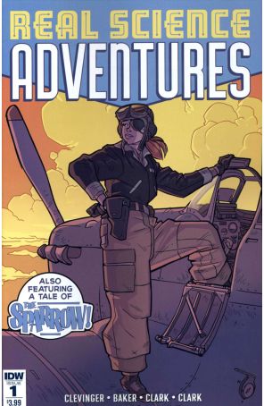 Real Science Adventures 1 published by IDW with cover art by Scott Wegener