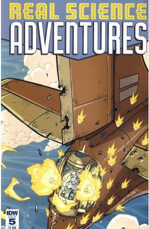 Real Science Adventures 5A published by IDW with cover art by Scott Wegener