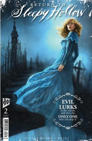 Return to Sleepy Hollow 2C published by IDW with cover art by Joëlle Jones