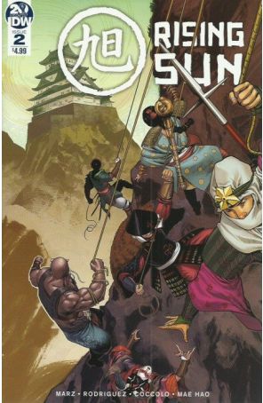 Rising Sun 2 published by IDW with cover art by Martin Coccolo