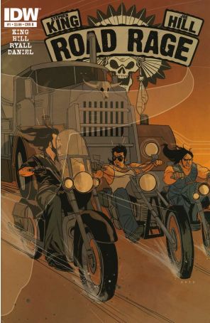 Road Rage 1B published by IDW with cover art by Phil Noto