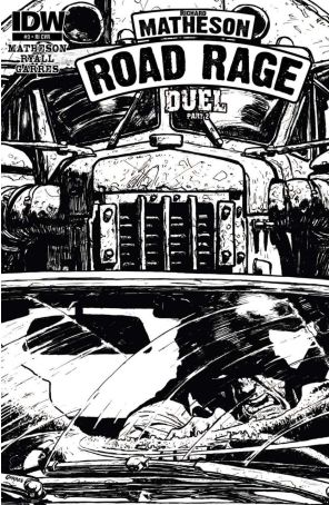 Road Rage 4A published by IDW with cover art by Rafael Garres