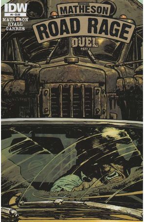 Road Rage 4 published by IDW with cover art by Rafael Garres