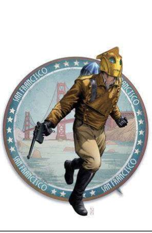 Rocketeer: Breaks Free 1D published by IDW with cover art by Doug Wheatley