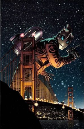 Rocketeer: Breaks Free 2C published by IDW with cover art by Doug Wheatley