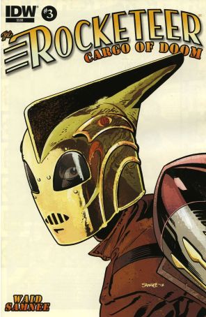 Rocketeer: Cargo of Doom 3 published by IDW with cover art by Chris Samnee