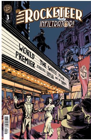 The Rocketeer: Infiltrator! 3C published by IDW with cover art by Victor Alpi