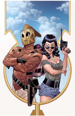 The Rocketeer 1D published by IDW with cover art by Gabriel Rodriguez