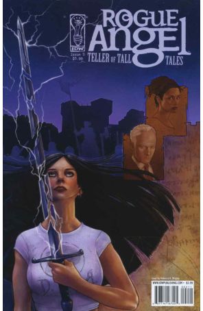 Rogue Angel: Teller of Tall Tales 2 published by IDW with cover art by Rebecca A. Wrigley