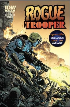 Rogue Trooper (4th Series) 1D published by IDW with cover art by Glenn Fabry