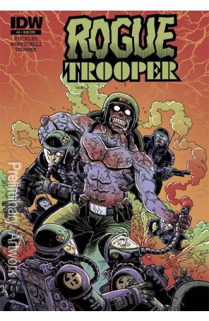 Rogue Trooper (4th Series) 4A published by IDW with cover art by James Stokoe