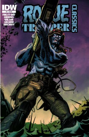 Rogue Trooper Classics 2 published by IDW with cover art by John McCrea