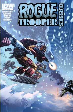 Rogue Trooper Classics 3 published by IDW with cover art by John McCrea