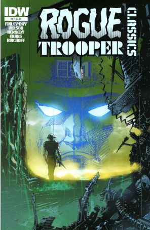 Rogue Trooper Classics 8 published by IDW with cover art by John Mccrea