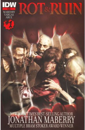 Rot And Ruin 1 (2nd) published by IDW with cover art by Alex Ronald