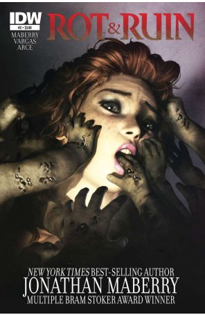 Rot And Ruin 2 published by IDW with cover art by Alex Ronald