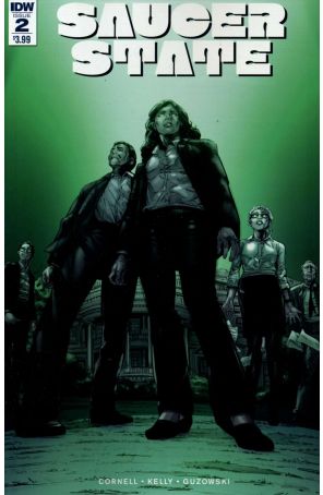 Saucer State 2 published by IDW with cover art by Ryan Kelly