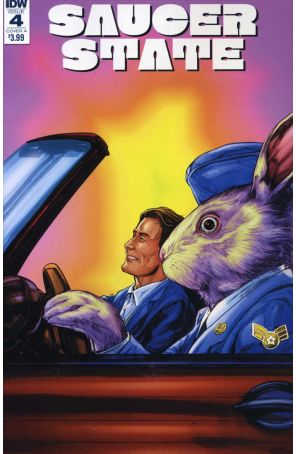 Saucer State 4A published by IDW with cover art by Ryan Kelly