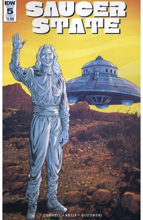 Saucer State 5A published by IDW with cover art by Ryan Kelly
