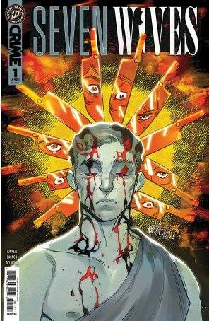 Seven Wives 1A published by IDW with cover art by Mirka Andolfo