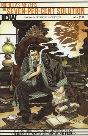 The Seven-Per-Cent Solution 1 published by IDW with cover art by Kelley Jones
