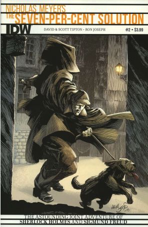 The Seven-Per-Cent Solution 2 published by IDW with cover art by Kelley Jones