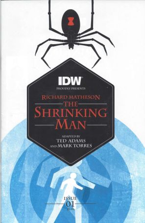 The Shrinking Man 1 published by IDW with cover art by Mark Torres