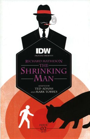 The Shrinking Man 2 published by IDW with cover art by Mark Torres