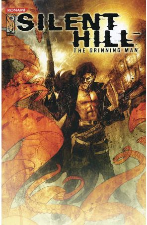 Silent Hill: The Grinning Man 1 published by IDW with cover art by Alex Garner and Ben Templesmith
