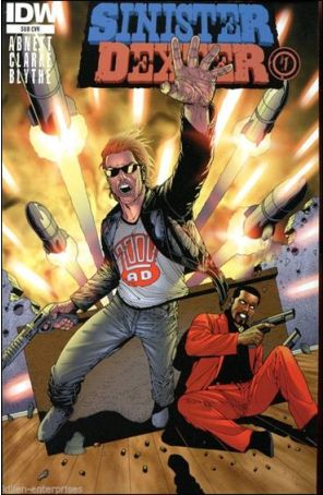Sinister Dexter (2nd Series) 1A published by IDW with cover art by Andy Clarke