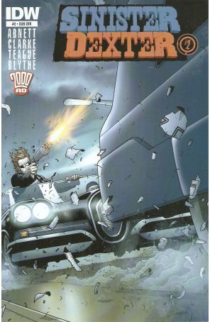 Sinister Dexter (2nd Series) 2A published by IDW with cover art by Andy Clarke