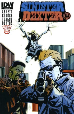 Sinister Dexter (2nd Series) 2 published by IDW with cover art by Antonio Fuso