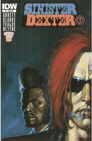 Sinister Dexter (2nd Series) 3A published by IDW with cover art by Greg Staples