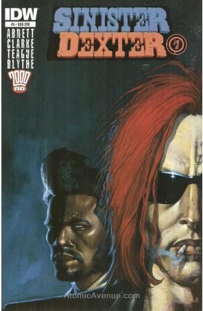 Sinister Dexter (2nd Series) 3 (Sub) published by IDW with cover art by Greg Staples