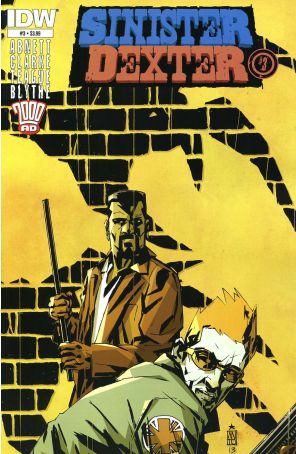 Sinister Dexter (2nd Series) 3 published by IDW with cover art by Antonio Fuso