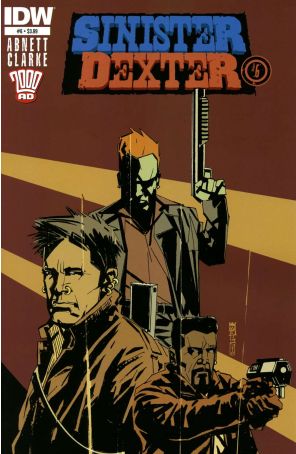 Sinister Dexter (2nd Series) 6 published by IDW with cover art by Antonio Fuso