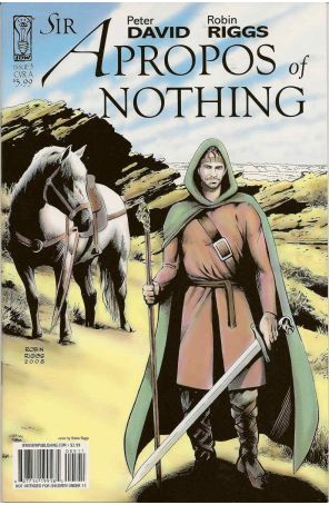 Sir Apropos of Nothing 5A published by IDW with cover art by Robin Riggs