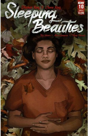 Sleeping Beauties 10A published by IDW with cover art by Kira Okamoto