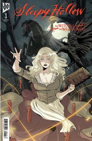 Sleepy Hollow: The Witches of the Western Wood 1A published by IDW with cover art by Luana Vecchio