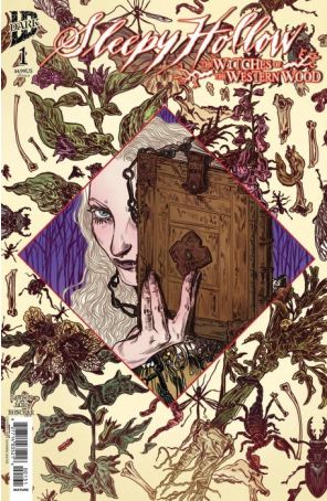 Sleepy Hollow: The Witches of the Western Wood 1C published by IDW with cover art by Savanna Mayer