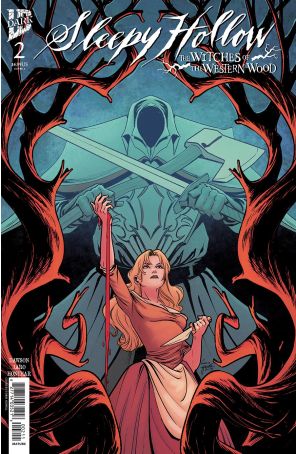 Sleepy Hollow: The Witches of the Western Wood 2A published by IDW with cover art by Corin Howell