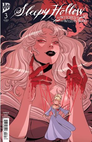 Sleepy Hollow: The Witches of the Western Wood 3A published by IDW with cover art by Luana Vecchio
