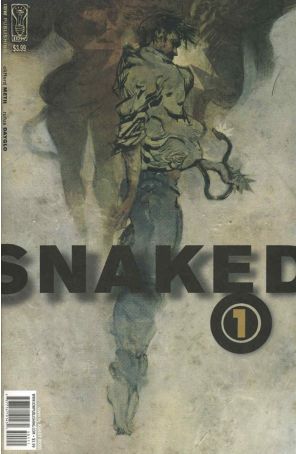 Snaked 1 published by IDW with cover art by Ashley Wood