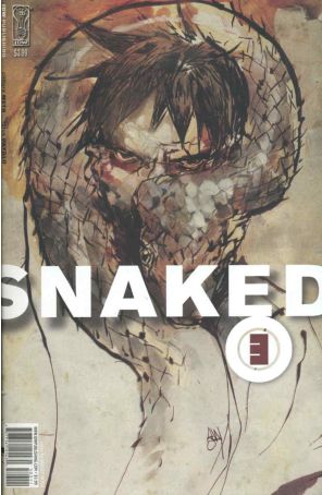 Snaked 3 published by IDW with cover art by Ashley Wood