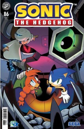 Sonic the Hedgehog (IDW) 86A published by IDW with cover art by Thomas Rothlisberger